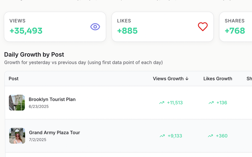 Daily Analytics Dashboard